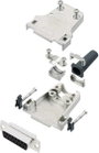 encitech DTZF15-DBS-K 6355-0044-12 D-SUB hüvelyes kapocsléc készlet 180 ° Pólusszám: 15 Forrasztókeh bélyegkép