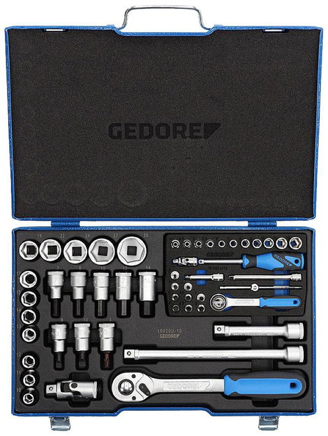 Gedore Dugókulcs készlet 50 részes 6157490