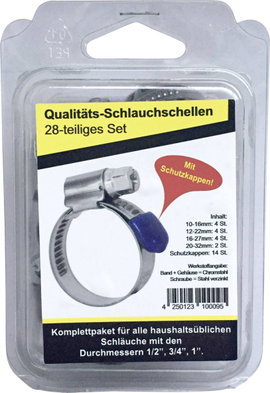 Kash 3771310001 Tömlőbilincs 10 - 32 mm 28 részes készlet
