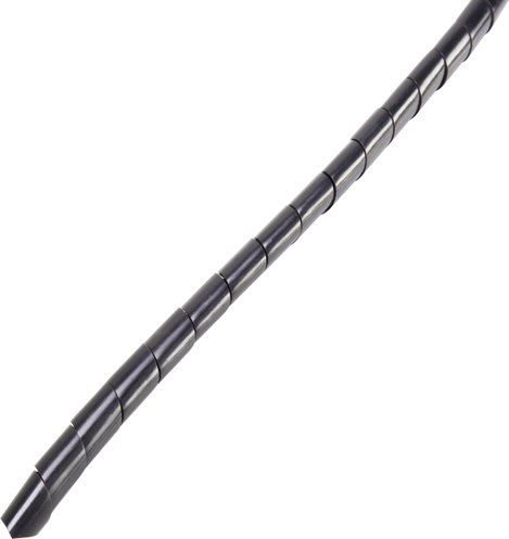 Conrad Components CG12-Black Spiráltömlő 9 - 65 mm Fekete 5 m