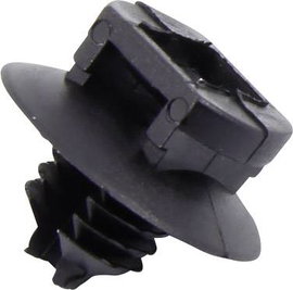 KSS Kábeltartó 28530c1315 lamellás talppal Fekete 100 db