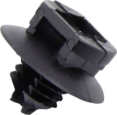 KSS Kábeltartó 28530c1315 lamellás talppal Fekete 100 db