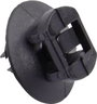 KSS Kábeltartó 28530c1315 lamellás talppal Fekete 100 db 2. bélyegkép