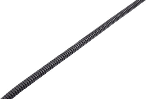 KSS PAO-07 Gégecső Fekete 6 mm méteráru