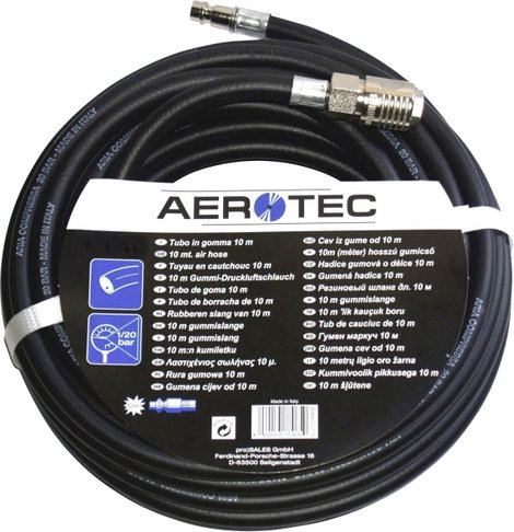 Aerotec Sűrített levegős tömlő 10 m 20 bar