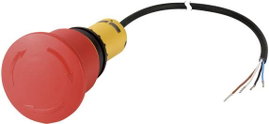 Eaton C22-PVT45P-K02-P62 Vészkikapcsoló 24 V DC/AC 4 A 2 nitó IP66, IP67, IP69, IP65 1 db