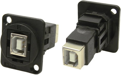 B2 típusú USB2 adapter adapter aljzata Adapter, beépíthető CP30203N Cliff Tartalom: 1 db