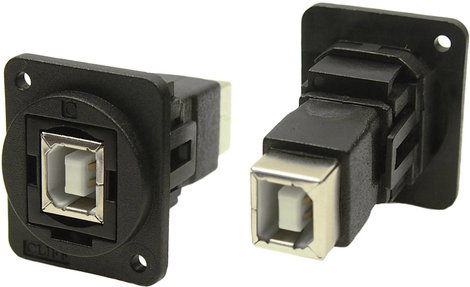 XLR adapter USB B aljzat és USB B Adapter, beépíthető CP30203NX Cliff Tartalom: 1 db
