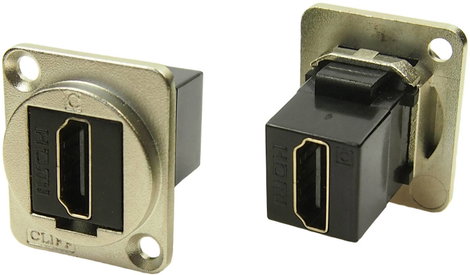 XLR adapter HDMI aljzat a HDMI-hez Adapter, beépíthető CP30200GM Cliff Tartalom: 1 db