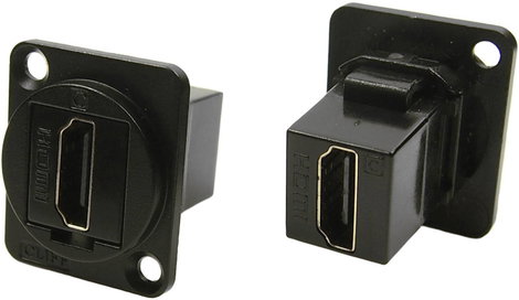 XLR adapter HDMI aljzat a HDMI-hez Adapter, beépíthető CP30200GMB Cliff Tartalom: 1 db