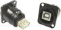 XLR adapter USB A aljzat az USB B-hez Adapter, beépíthető CP30115 Cliff Tartalom: 1 db bélyegkép