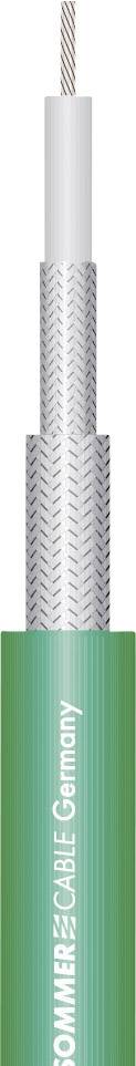 Sommer Cable 600-0214 Videókábel 1 x 0.88 mm² Zöld méteráru
