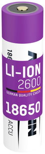 Ansmann 18650 9,36 Wh Speciális akku 18650 Lítiumion 3.7 V 2600 mAh bélyegkép
