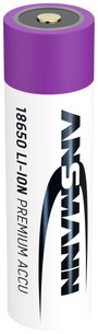 Ansmann 18650 9,36 Wh Speciális akku 18650 Lítiumion 3.7 V 2600 mAh 2. bélyegkép