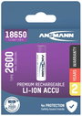 Ansmann 18650 9,36 Wh Speciális akku 18650 Lítiumion 3.7 V 2600 mAh 4. bélyegkép