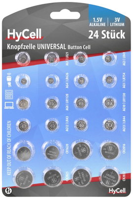 HyCell Gombelem készlet 24 db