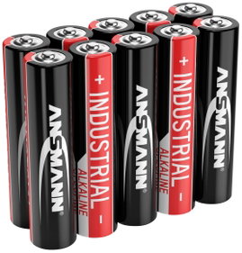 Mikroelem Ansmann Industrial Alkáli mangán 1.5 V 10 db