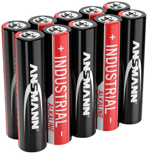 Mikroelem Ansmann Industrial Alkáli mangán 1.5 V 10 db