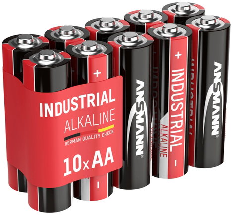 Ceruzaelem Ansmann Industrial Alkáli mangán 1.5 V 10 db 2. kép
