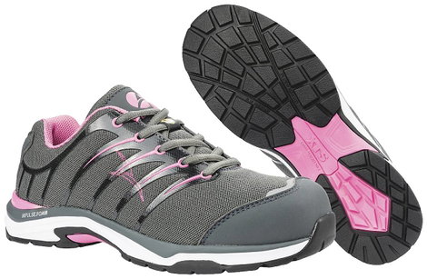Albatros TWIST PINK WNS LOW ESD HRO SRC 645200-38 ESD Biztonsági cipő S1P Cipőméret (EU): 38 Szürke,