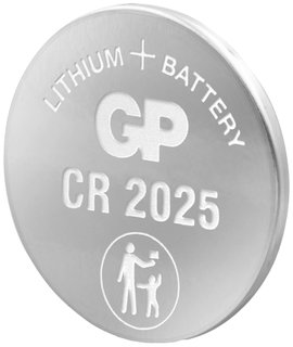 GP Batteries Gombelem CR 2025 3 V 1 db 160 mAh Lítium GPCR2025STD714C1