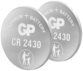 GP Batteries Gombelem CR 2430 3 V 2 db 300 mAh Lítium GPCR2430STD411C2