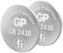 GP Batteries Gombelem CR 2430 3 V 2 db 300 mAh Lítium GPCR2430STD411C2 bélyegkép