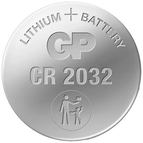 GP Batteries Gombelem CR 2032 3 V 5 db 220 mAh Lítium GPCR2032STD147C5 4. kép