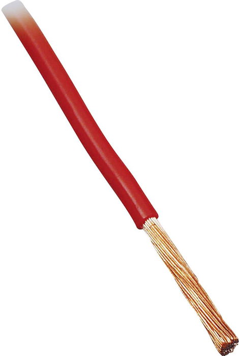 BKL Electronic 1503026/25 Jármű vezeték FLRY-B 1 x 6 mm² Piros 25 m