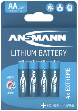Ansmann Extreme Ceruzaelem Lítium 2850 mAh 1.5 V 4 db