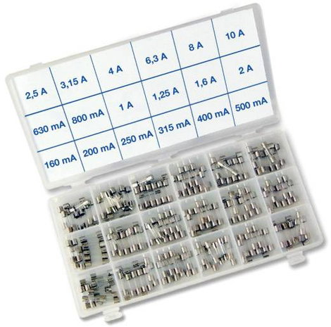 Püschel Feinsicherungen SORTI18FB SORTI18FB Üvegcsöves biztosíték (Ø x H) 5 mm x 20 mm Gyors -F- Tar