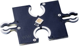 Lumitronix Lapos LED Piros (H x Sz x Ma) 40.90 x 24.50 x 2.30 mm