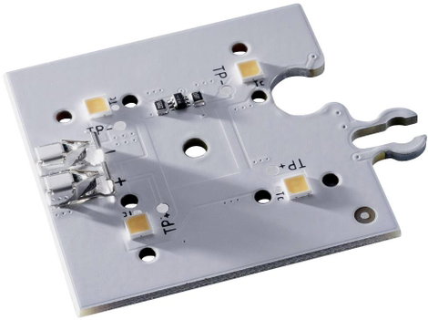 Lumitronix Lapos LED Melegfehér (H x Sz x Ma) 40 x 40 x 4.64 mm