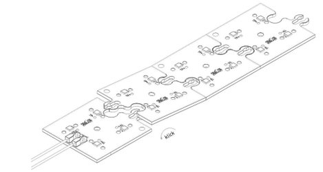 Lumitronix Lapos LED Melegfehér (H x Sz x Ma) 40 x 40 x 4.64 mm 7. kép