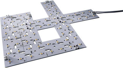 Lumitronix Lapos LED Melegfehér (H x Sz x Ma) 40 x 40 x 4.64 mm 5. kép