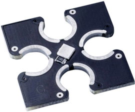 Lumitronix Lapos LED Zöld (H x Sz x Ma) 25 x 24.50 x 2.30 mm