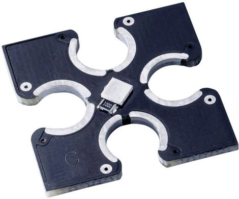 Lumitronix Lapos LED Zöld (H x Sz x Ma) 25 x 24.50 x 2.30 mm