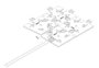 Lumitronix Lapos LED Melegfehér (H x Sz x Ma) 40 x 40 x 4.64 mm 5. bélyegkép