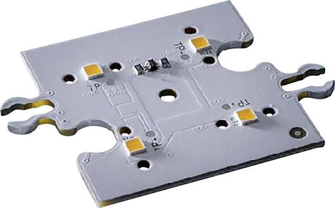 Lumitronix Lapos LED Melegfehér (H x Sz x Ma) 40 x 40 x 4.64 mm