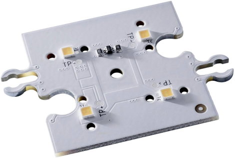 Lumitronix Lapos LED Melegfehér (H x Sz x Ma) 40 x 40 x 4.64 mm 2. kép