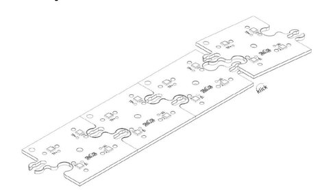 Lumitronix Lapos LED Melegfehér (H x Sz x Ma) 40 x 40 x 4.64 mm 6. kép