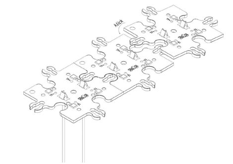 Lumitronix Lapos LED Melegfehér (H x Sz x Ma) 40 x 40 x 4.64 mm 5. kép