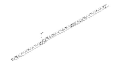 Lumitronix Lapos LED Melegfehér (H x Sz x Ma) 104 x 10 x 2.33 mm 4. kép