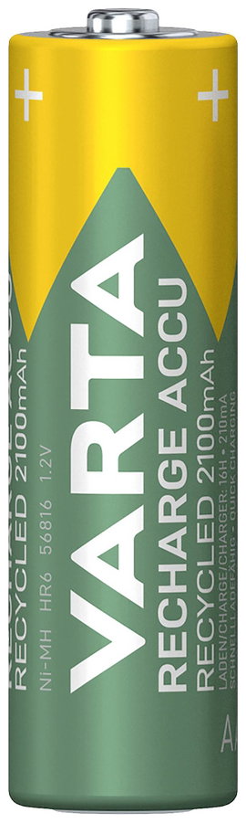 Varta RECH.AC.RECYC.AA2100mAh BLI2 Ceruzaakku NiMH 2000 mAh 1.2 V 2 db