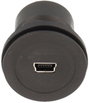 USB hüvely, beépíthető, 2.0 Alj, beépíthető Schlegel Elektrokontakt RRJ_MINIUSBSW_BB Schlegel Tartal bélyegkép
