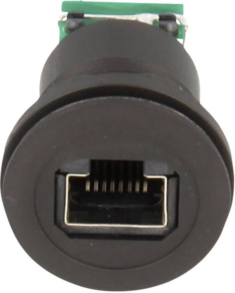 Schlegel Schlegel Elektrokontakt RJ45 beépíthető hüvely RRJ_RJ45_STB_SW Alj, beépíthető Pólusszám 8P