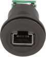 Schlegel Schlegel Elektrokontakt RJ45 beépíthető hüvely RRJ_RJ45_STB_SW Alj, beépíthető Pólusszám 8P bélyegkép