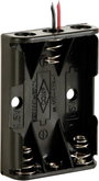 Velleman BH431A Elemtartó 3 Mikro (AAA) Kábeles (H x Sz x Ma) 53 x 38 x 13 mm bélyegkép