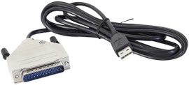 Joy-it 57CNCd25 CNC kontroller kábel Arduino [1x USB 1.1 dugó, A típusú - 1x D-SUB dugó, 25 pólusú] 