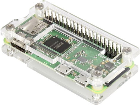 Joy-it Makercase RP-Zero SBC ház Alkalmas: Raspberry Pi Átlátszó akrilüveg 2. kép
